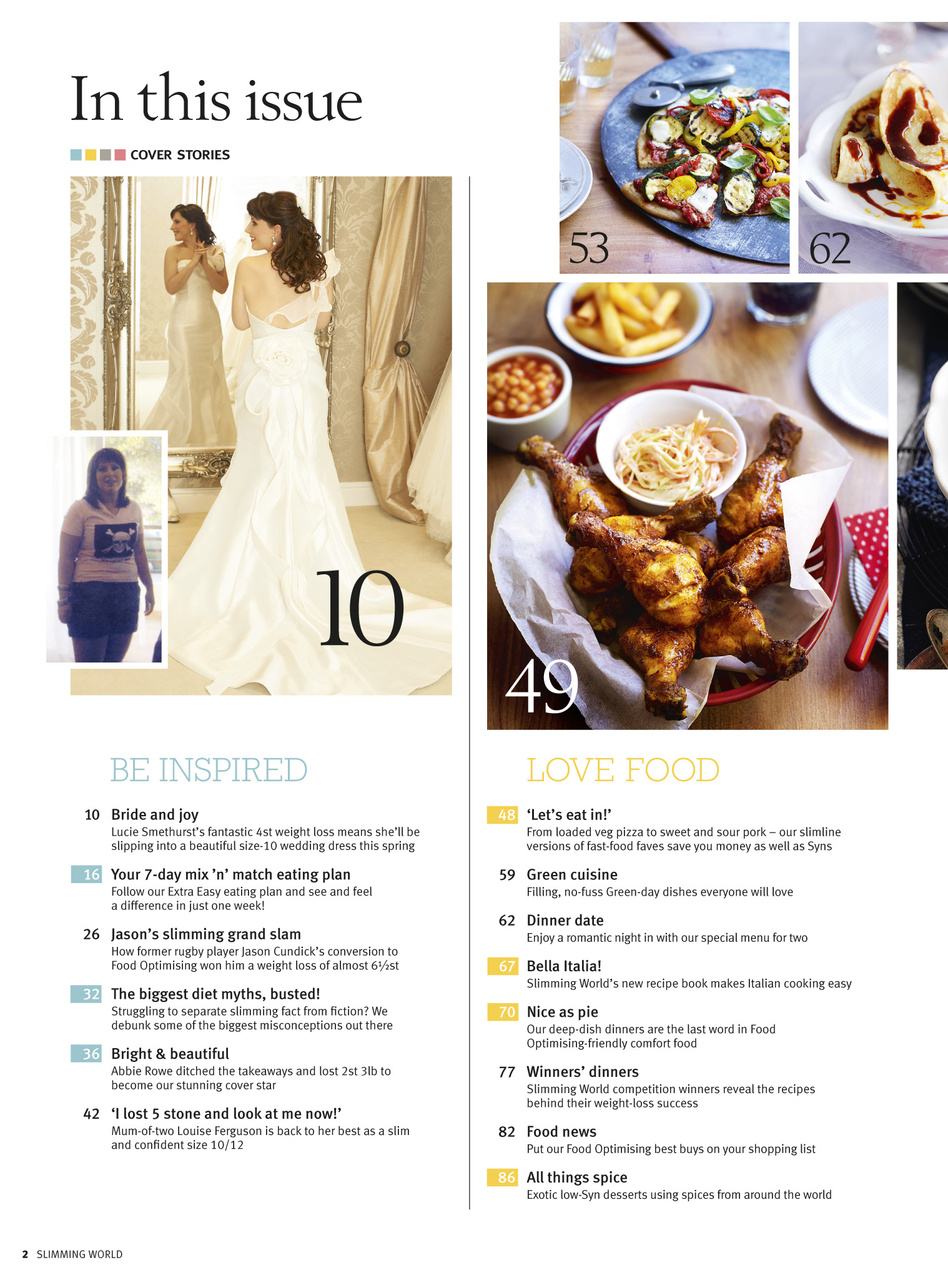 Slimming World Preview Pages