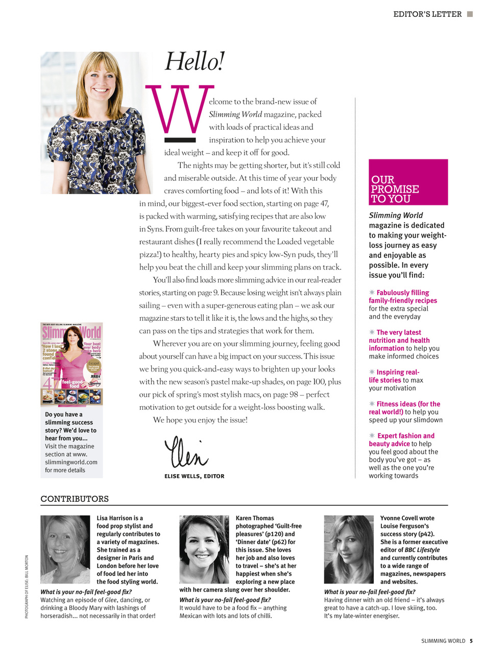 Slimming World Preview Pages