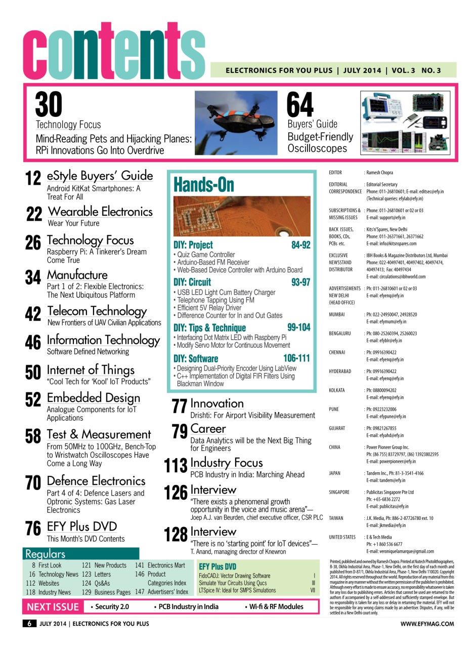 Electronics For You Preview Pages