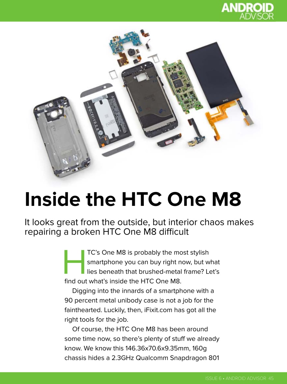 Android Advisor Preview Pages