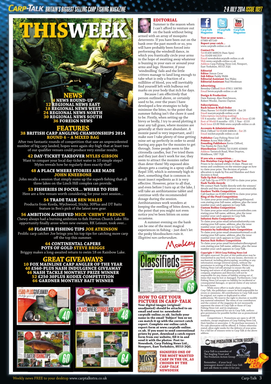 Carp-Talk Preview Pages