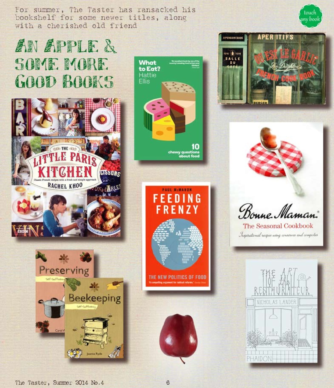 The Taster Magazine Preview Pages