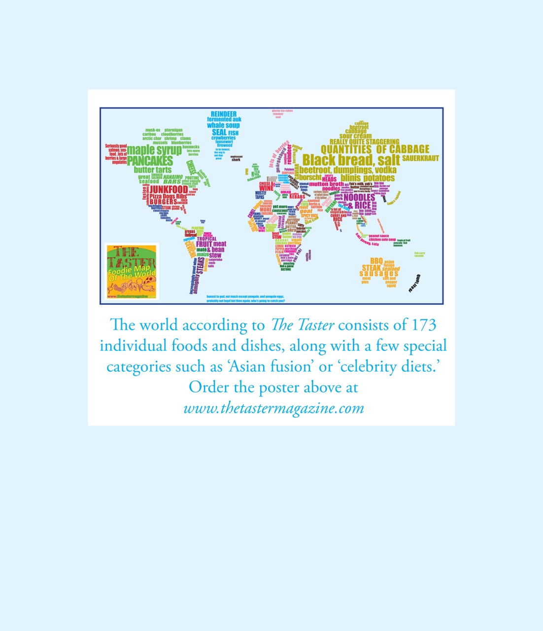 The Taster Magazine Preview Pages