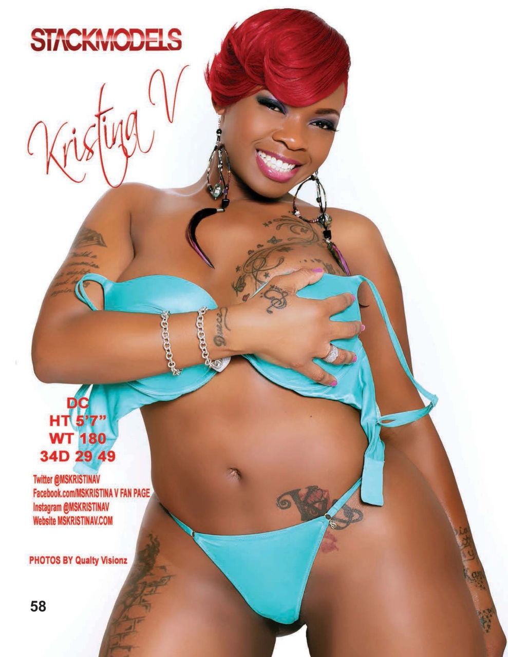 Stack Models Magazine Preview Pages