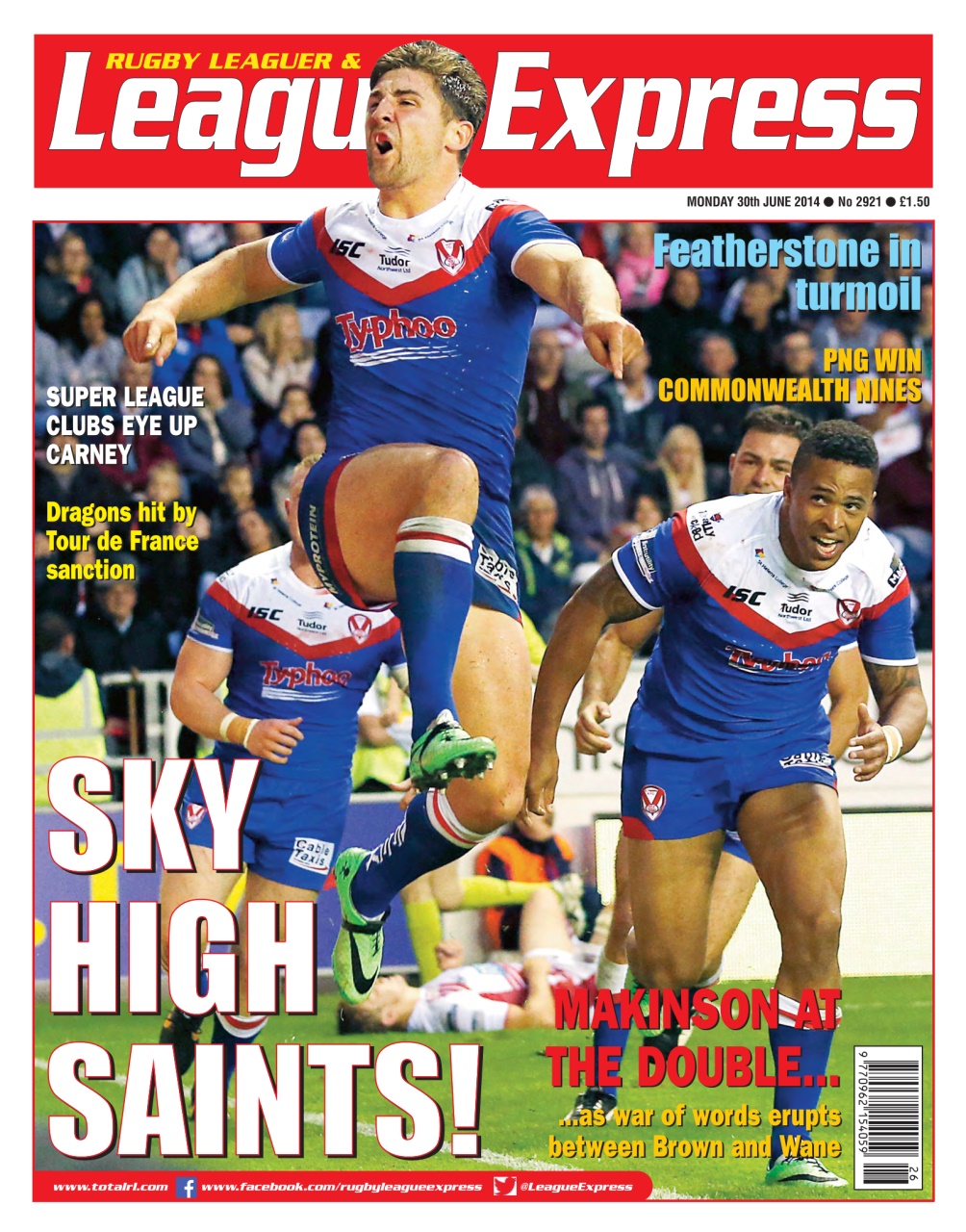 League Express Preview Pages