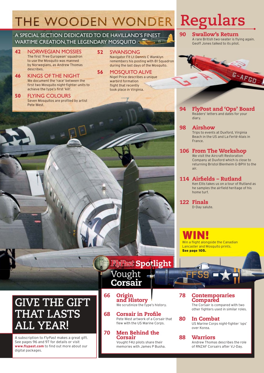 FlyPast Preview Pages