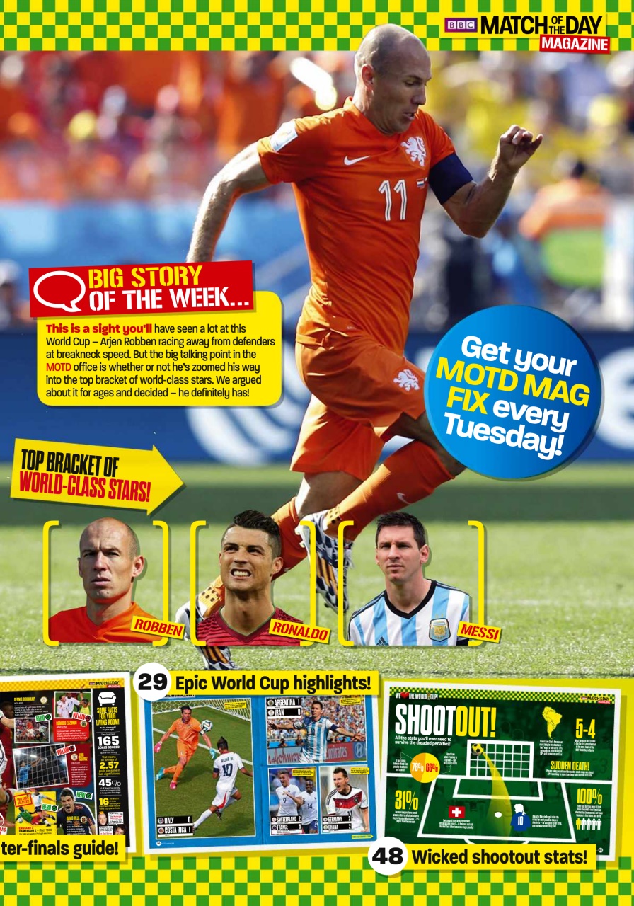 Match of the Day Preview Pages