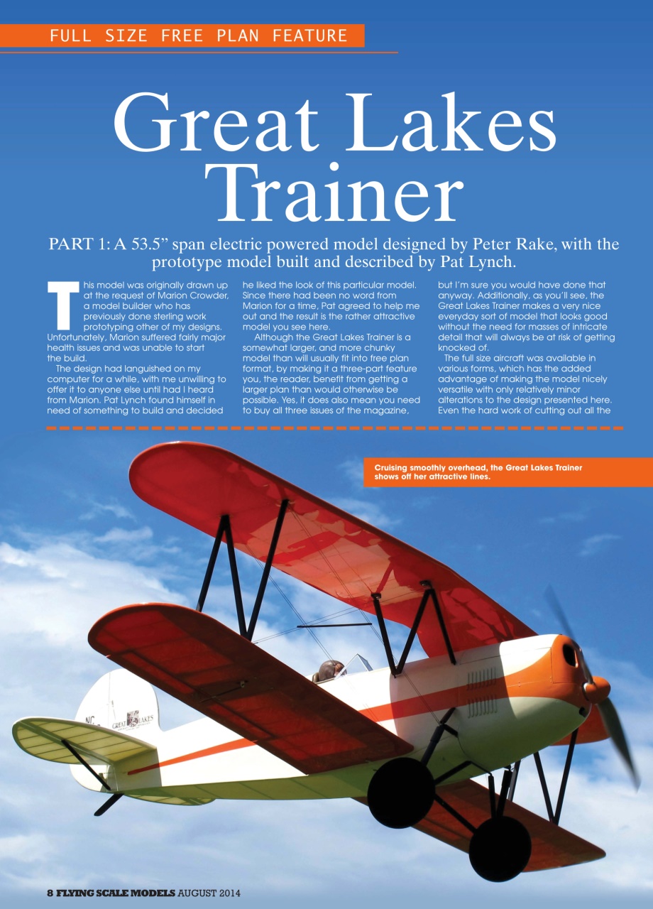 Flying Scale Models Preview Pages