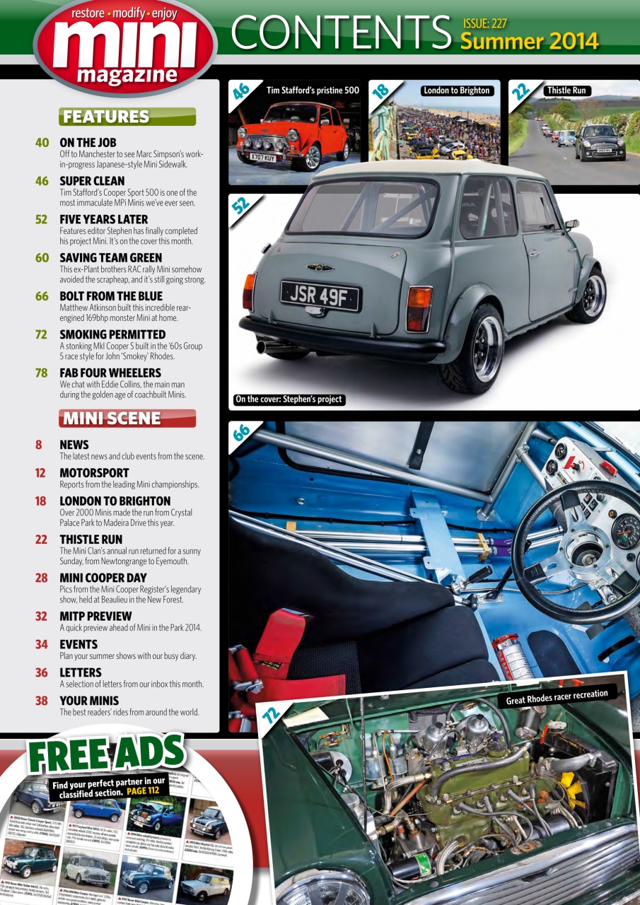 Mini Magazine Preview Pages