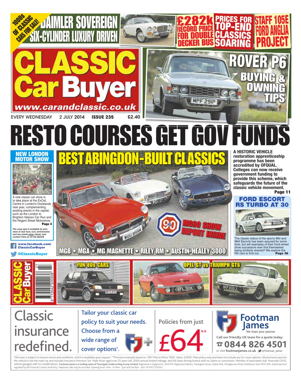Classic Car Buyer Preview Pages