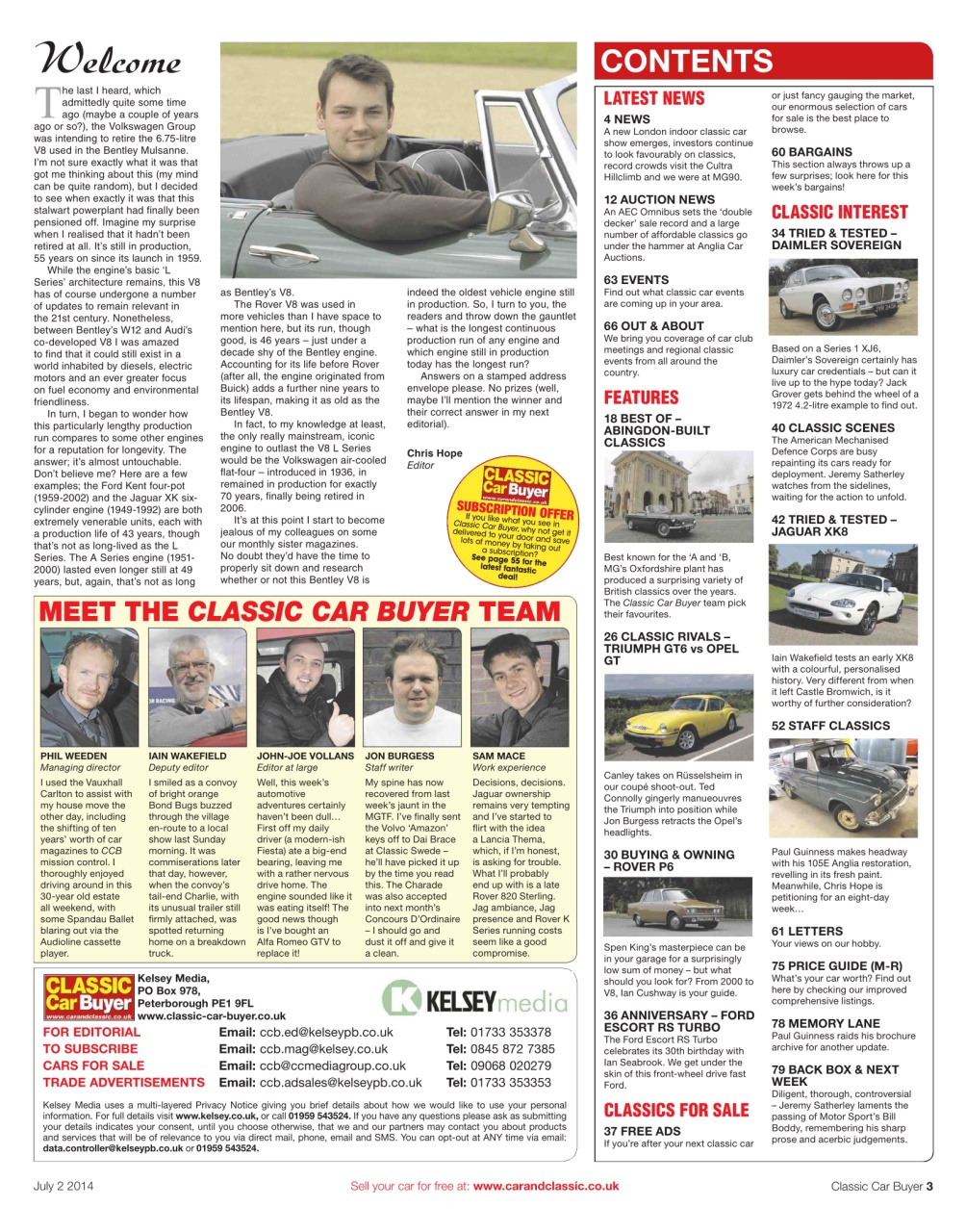 Classic Car Buyer Preview Pages