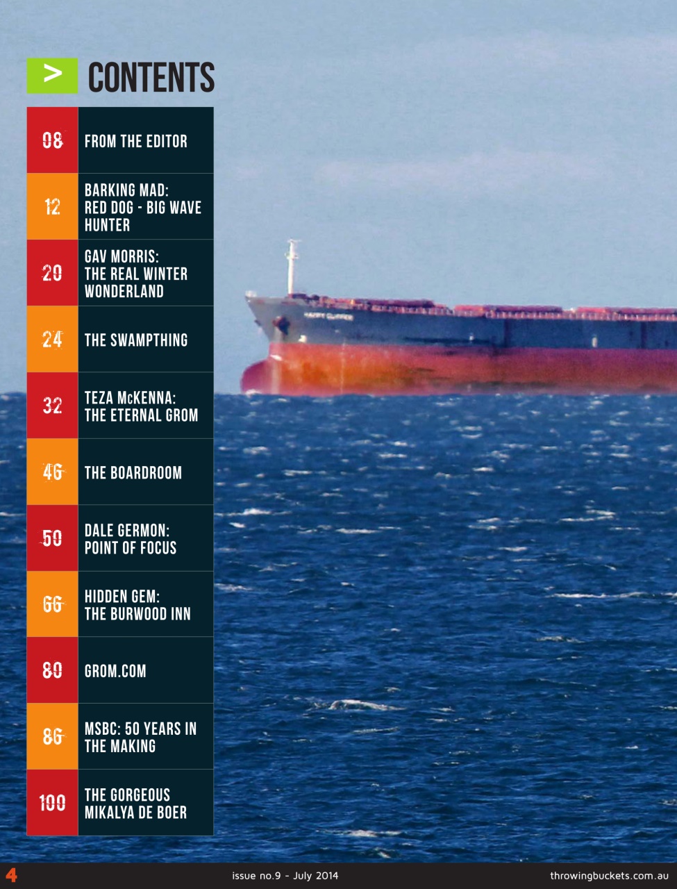 Throwing Buckets Preview Pages