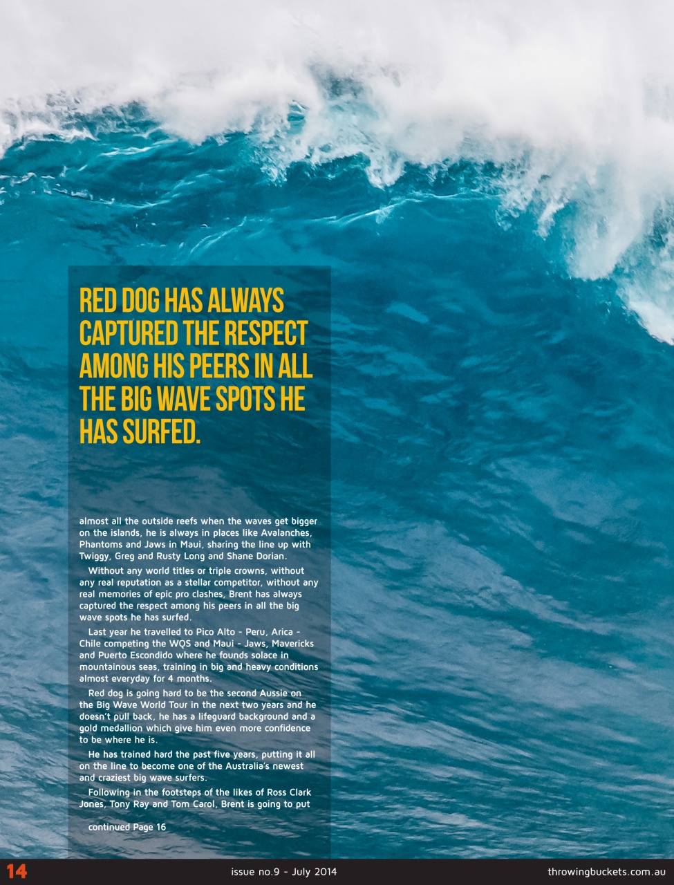 Throwing Buckets Preview Pages