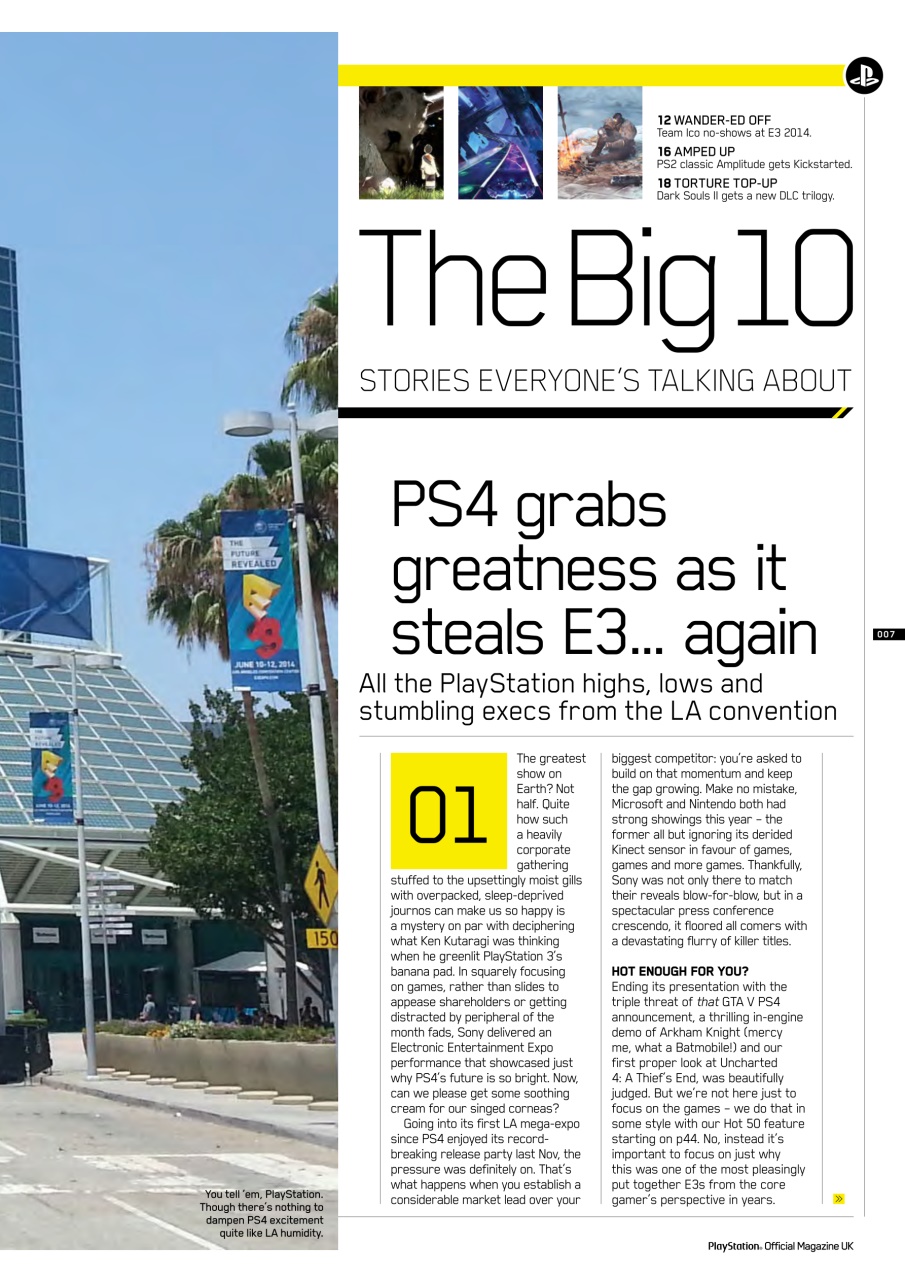 PLAY Magazine Preview Pages