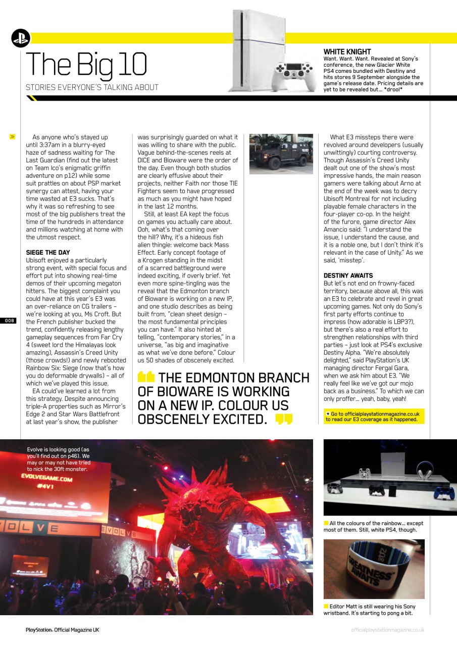 PLAY Magazine Preview Pages