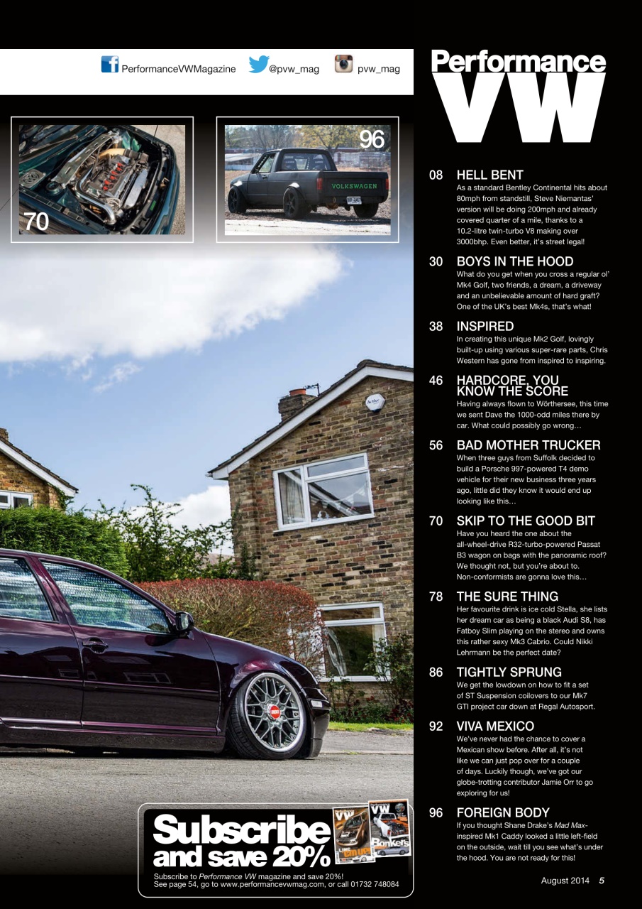 Performance VW Preview Pages