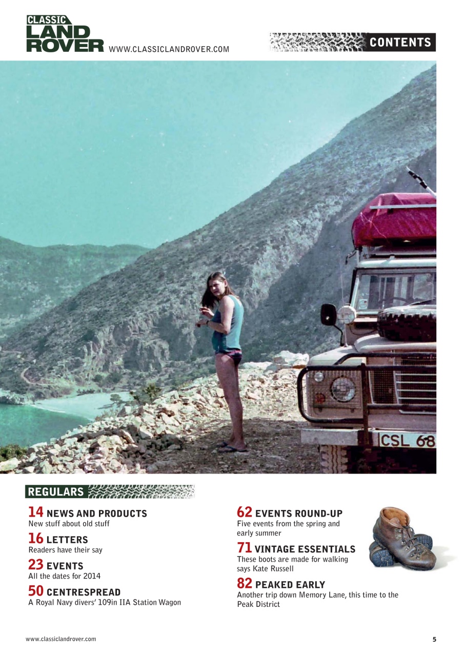 Classic Land Rover Magazine Preview Pages