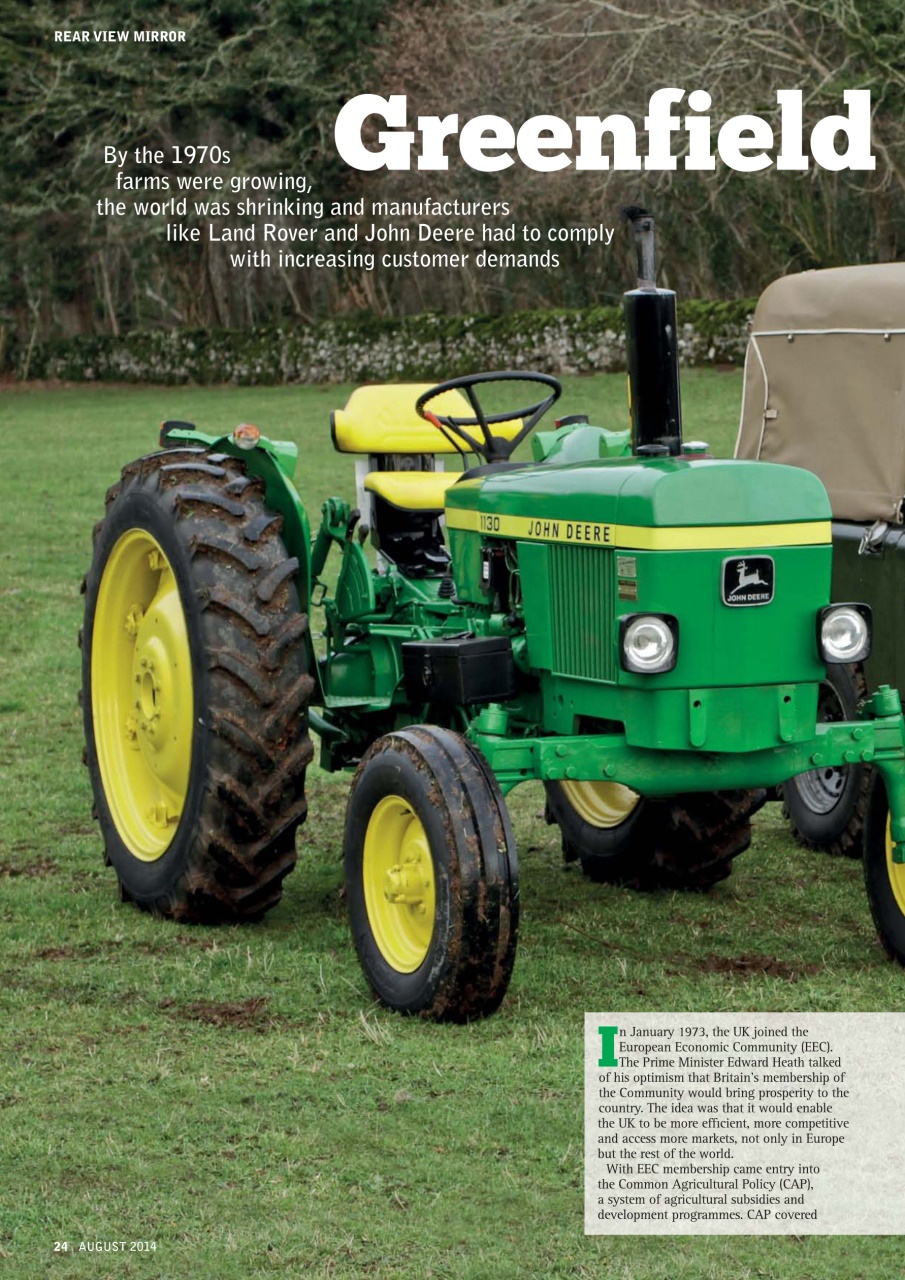 Classic Land Rover Magazine Preview Pages