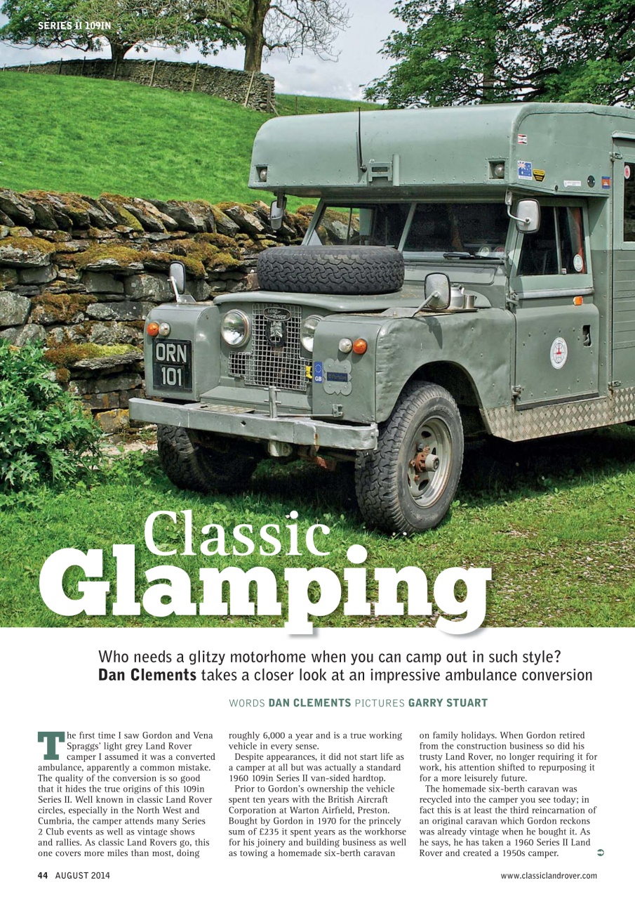 Classic Land Rover Magazine Preview Pages