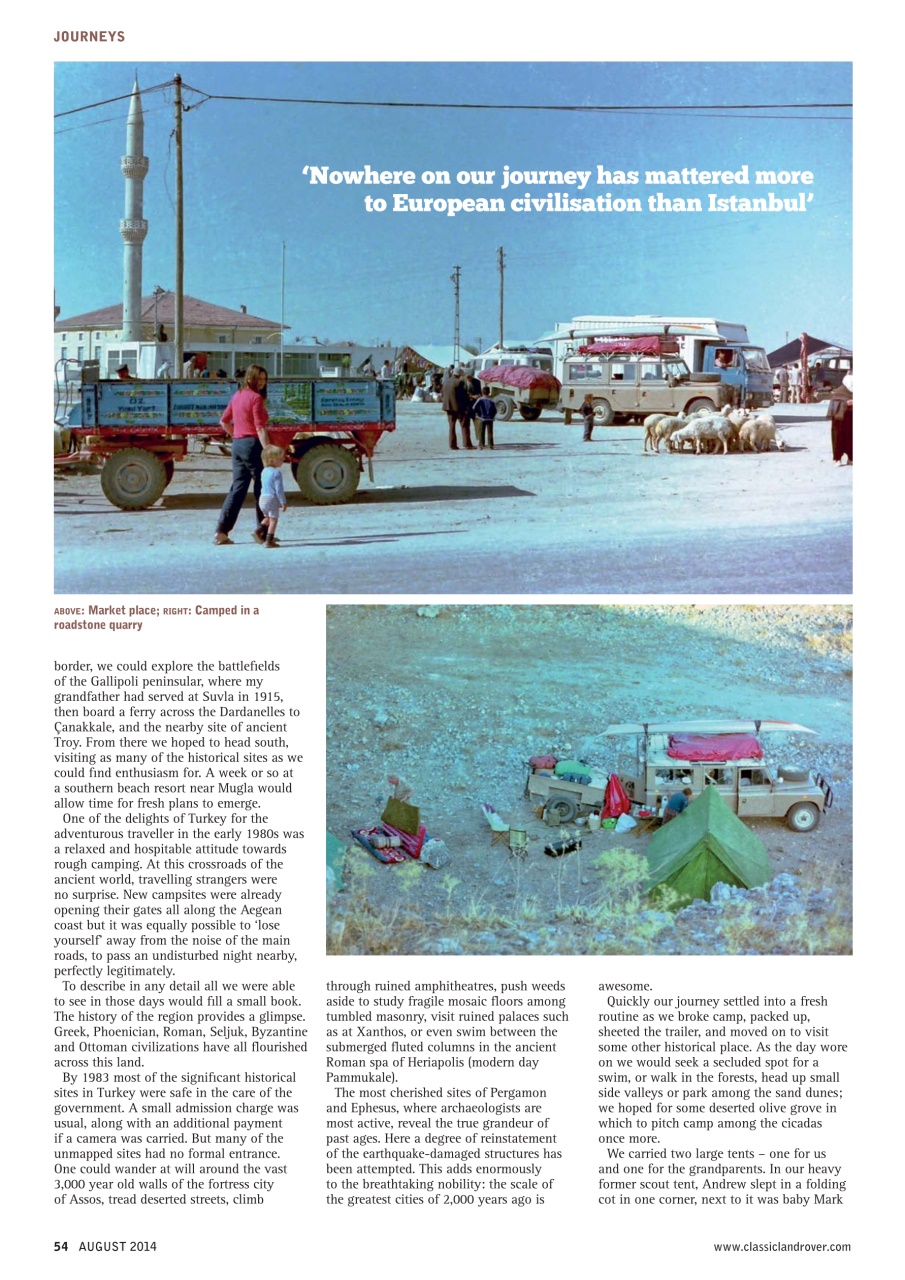 Classic Land Rover Magazine Preview Pages