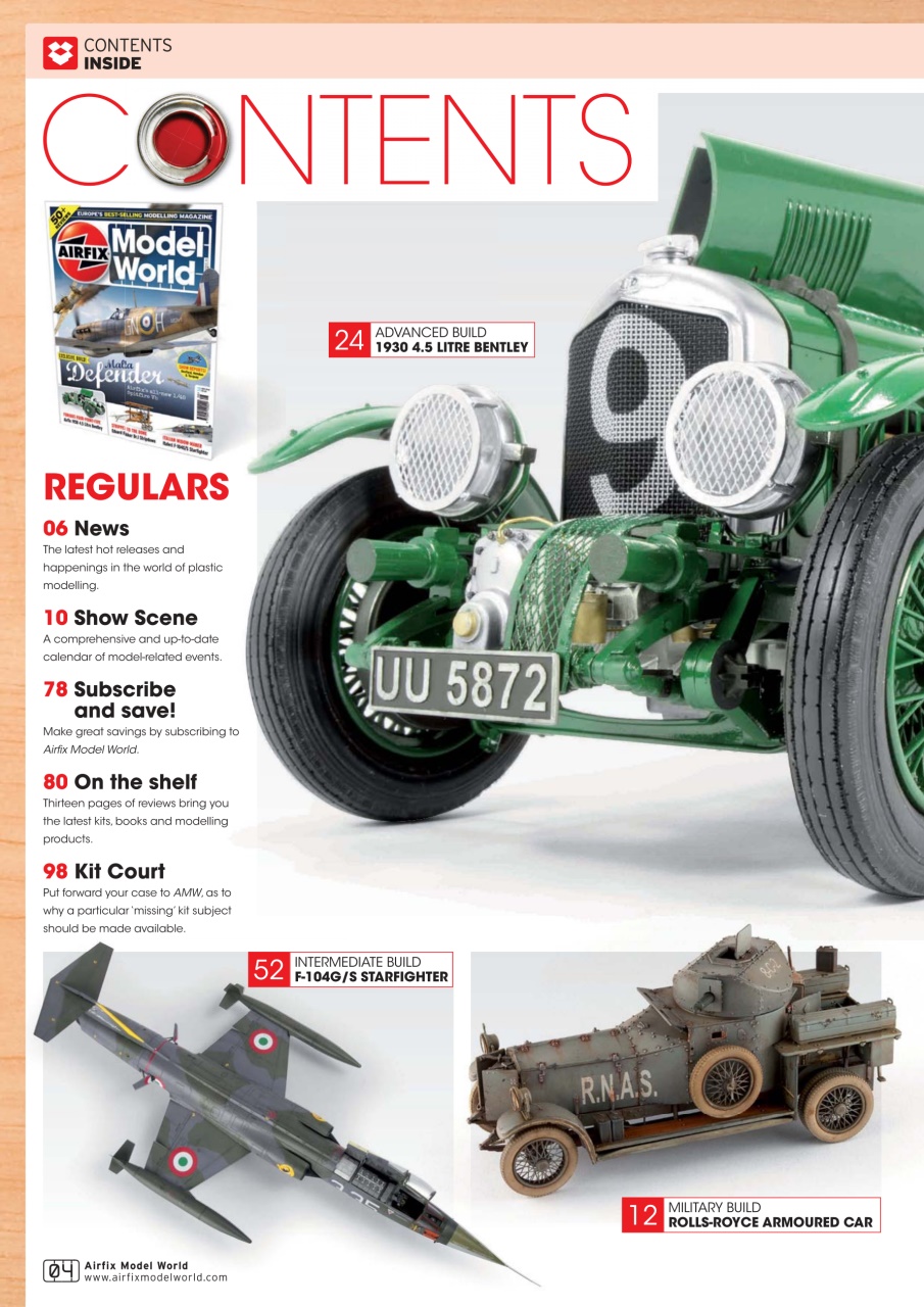 Airfix Model World Preview Pages