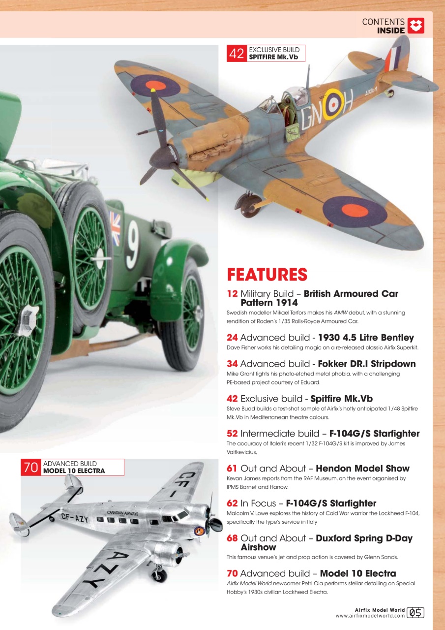 Airfix Model World Preview Pages