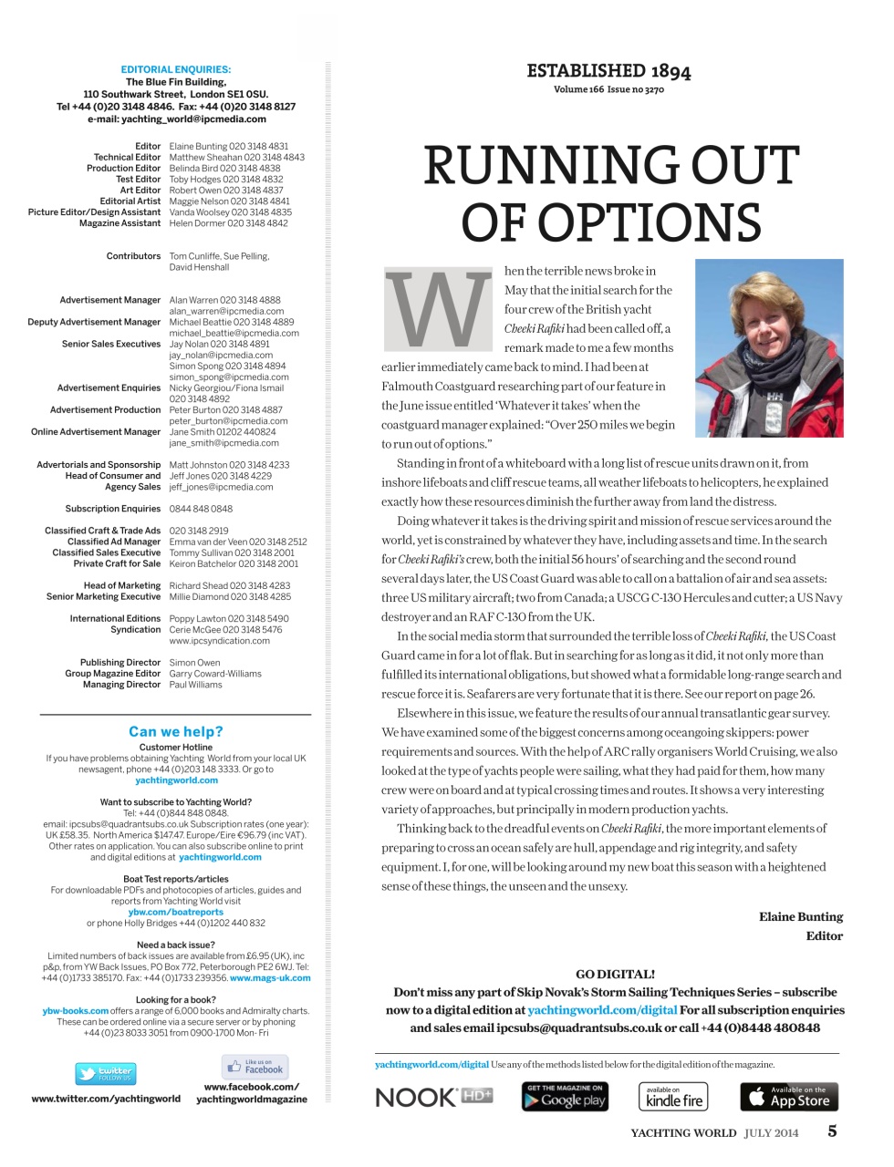 Yachting World Preview Pages