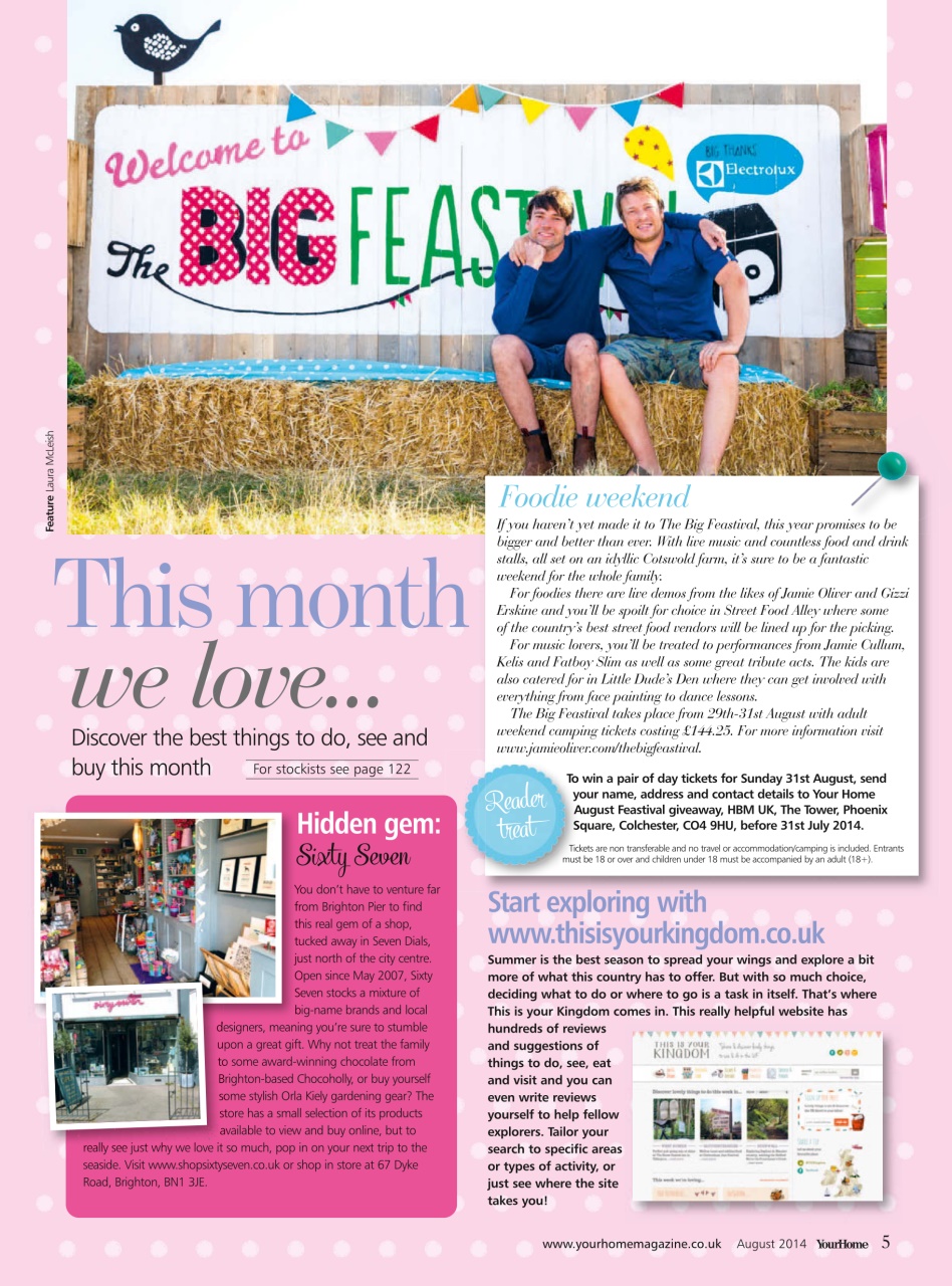 Your Home Magazine Preview Pages
