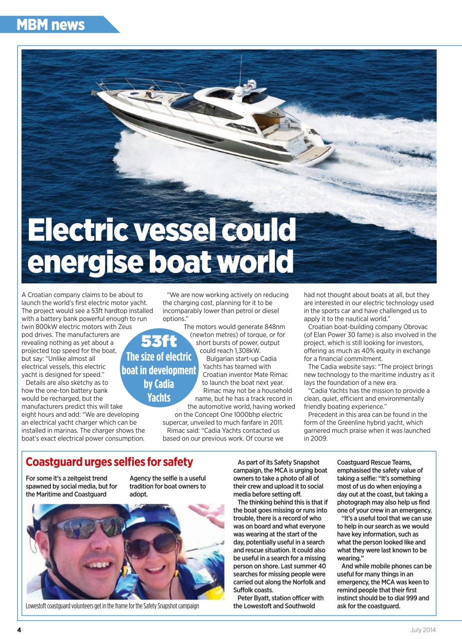 Motor Boats Monthly Preview Pages
