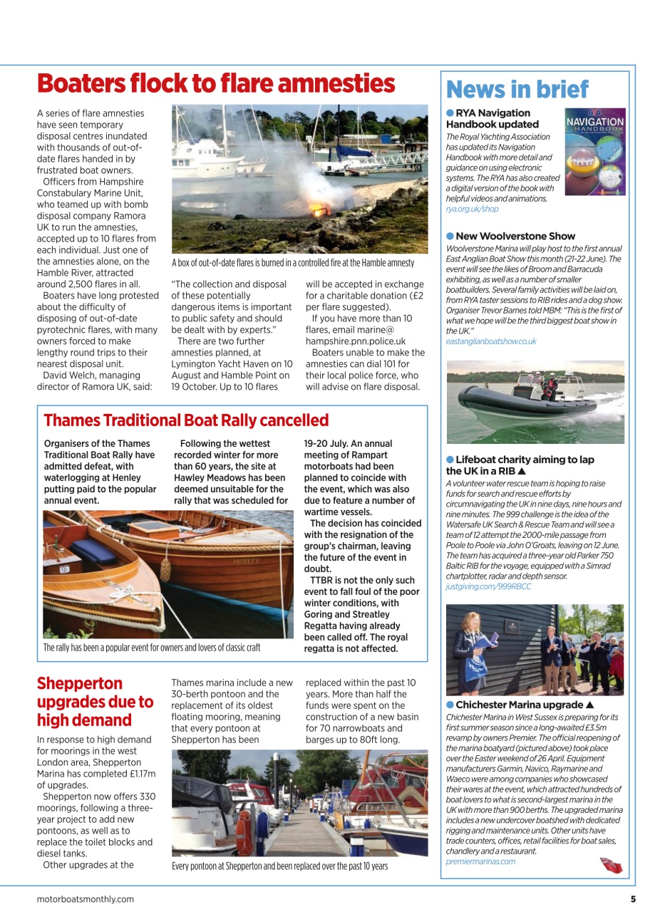 Motor Boats Monthly Preview Pages