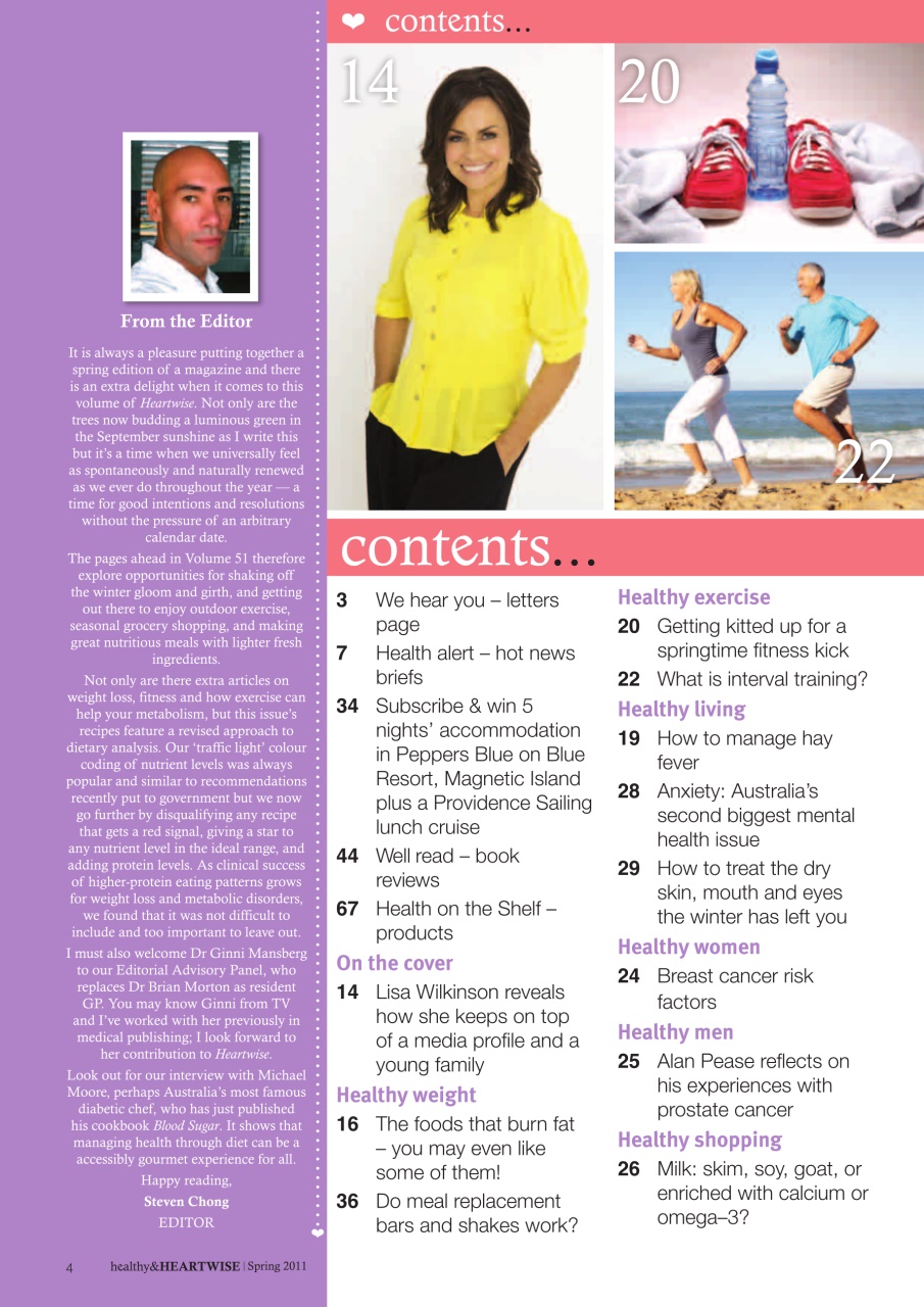 Healthy & Heartwise Preview Pages