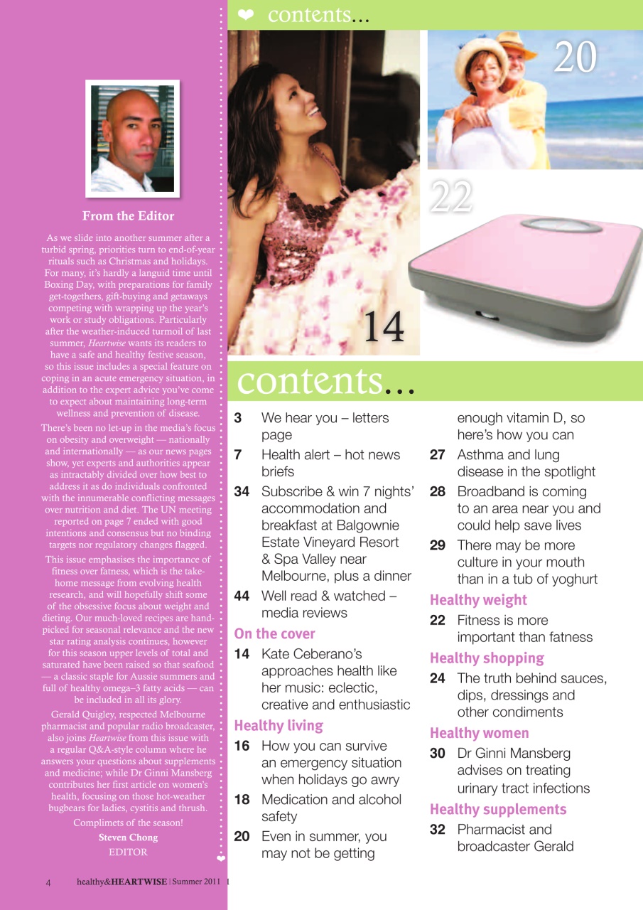 Healthy & Heartwise Preview Pages