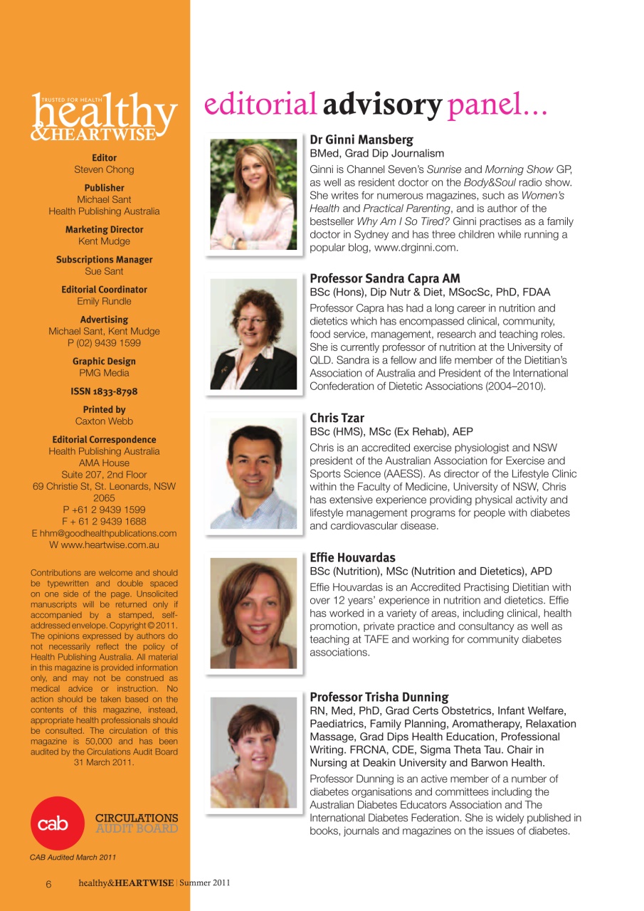 Healthy & Heartwise Preview Pages