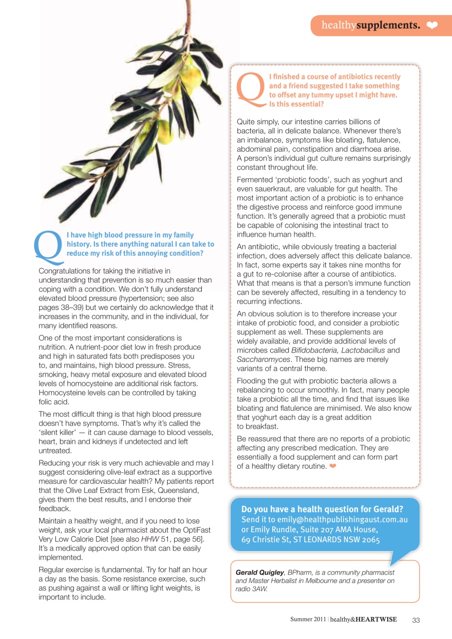 Healthy & Heartwise Preview Pages