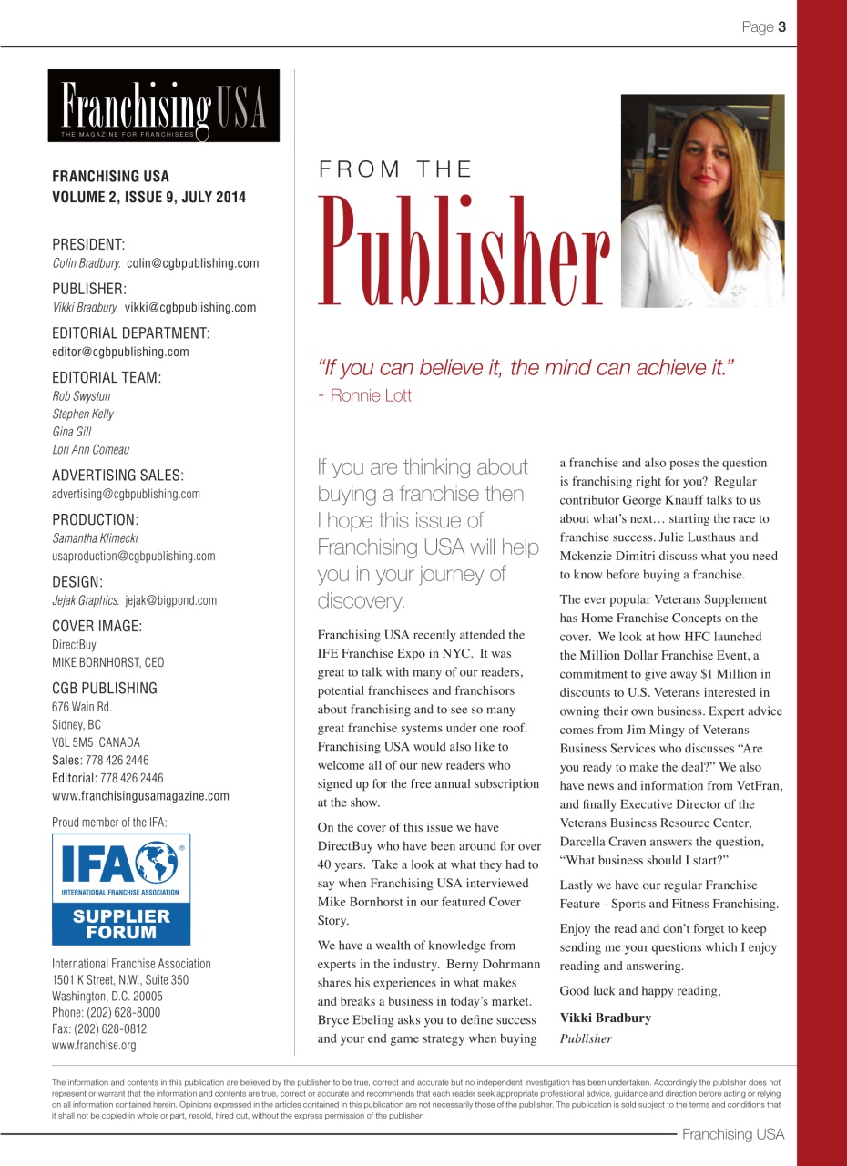 Franchising USA Preview Pages