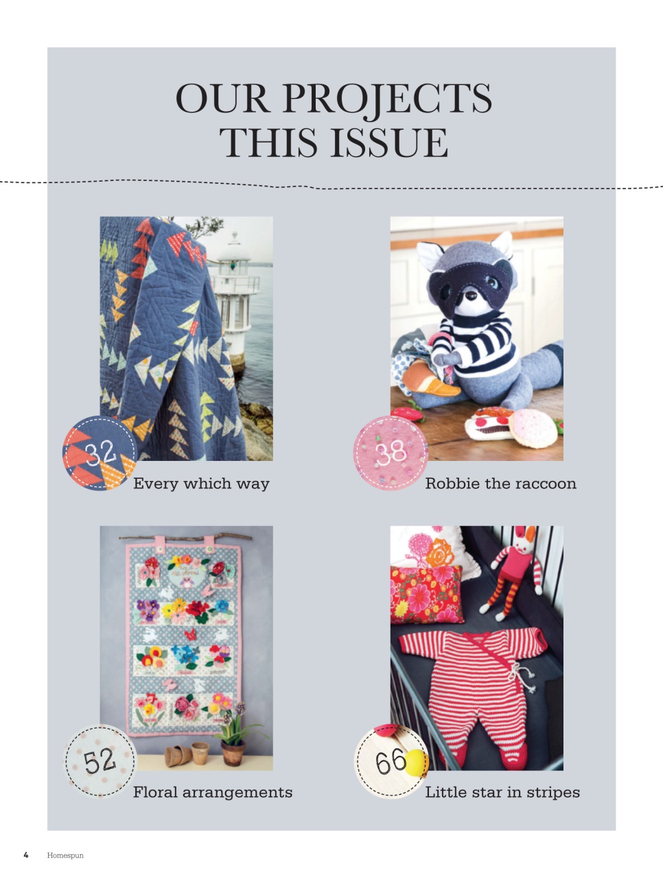 Homespun Preview Pages