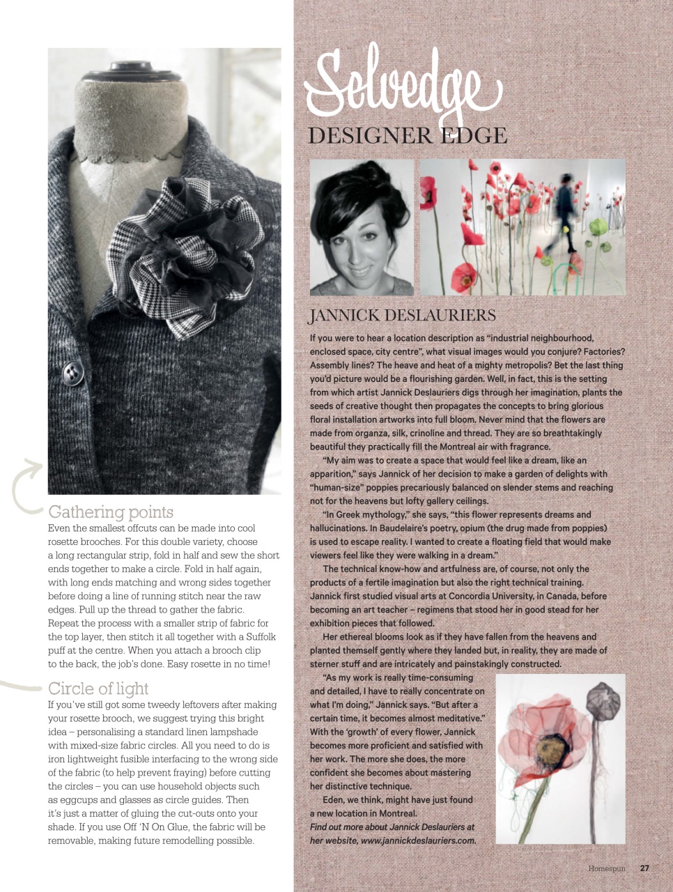 Homespun Preview Pages