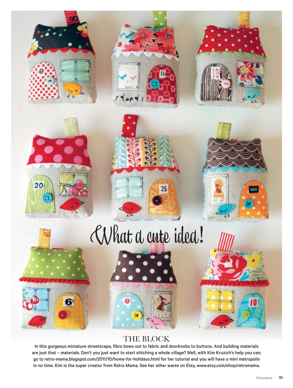 Homespun Preview Pages
