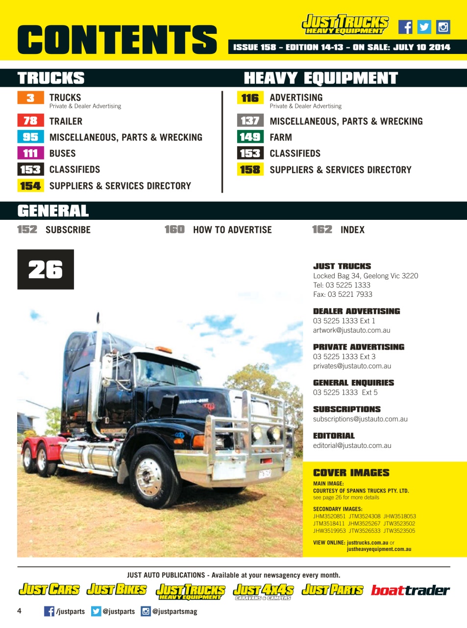 JUST TRUCKS Preview Pages
