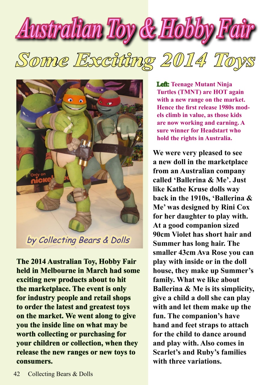 Collecting Bears And Dolls Preview Pages