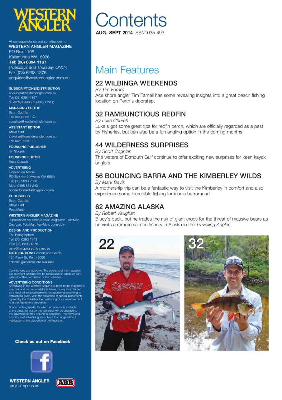 Western Angler Preview Pages