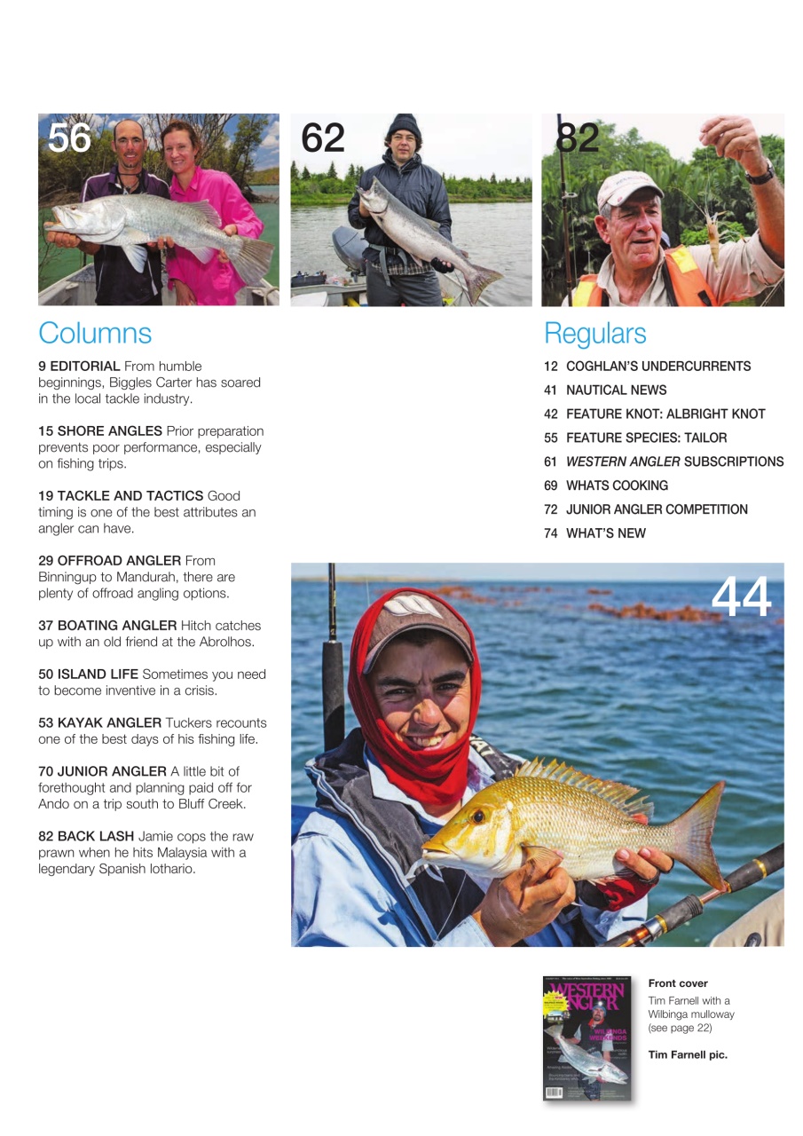 Western Angler Preview Pages