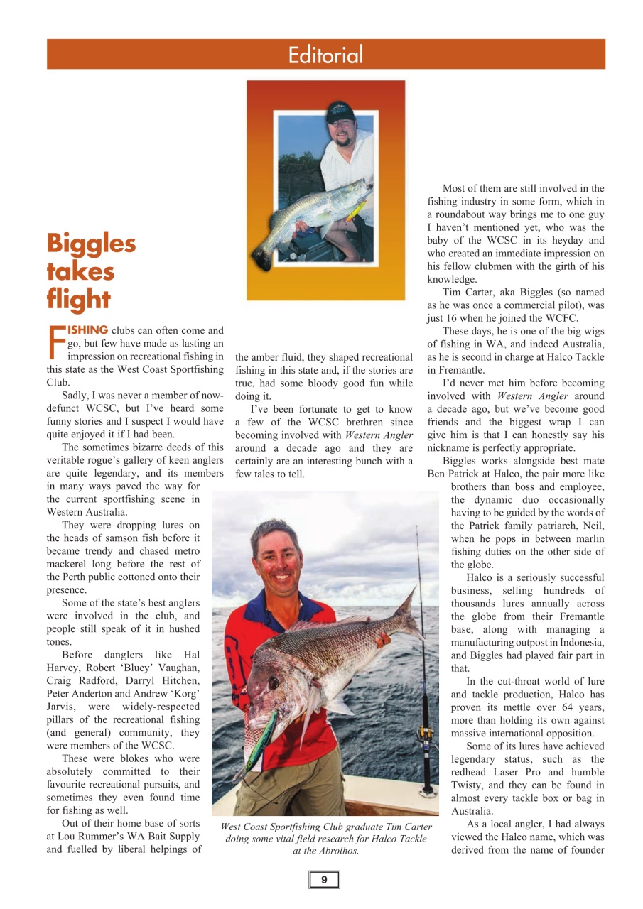 Western Angler Preview Pages
