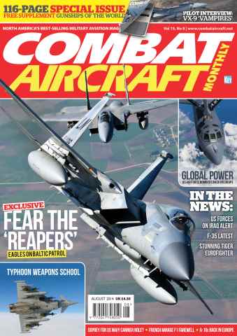 Combat Aircraft Journal issue August 2014