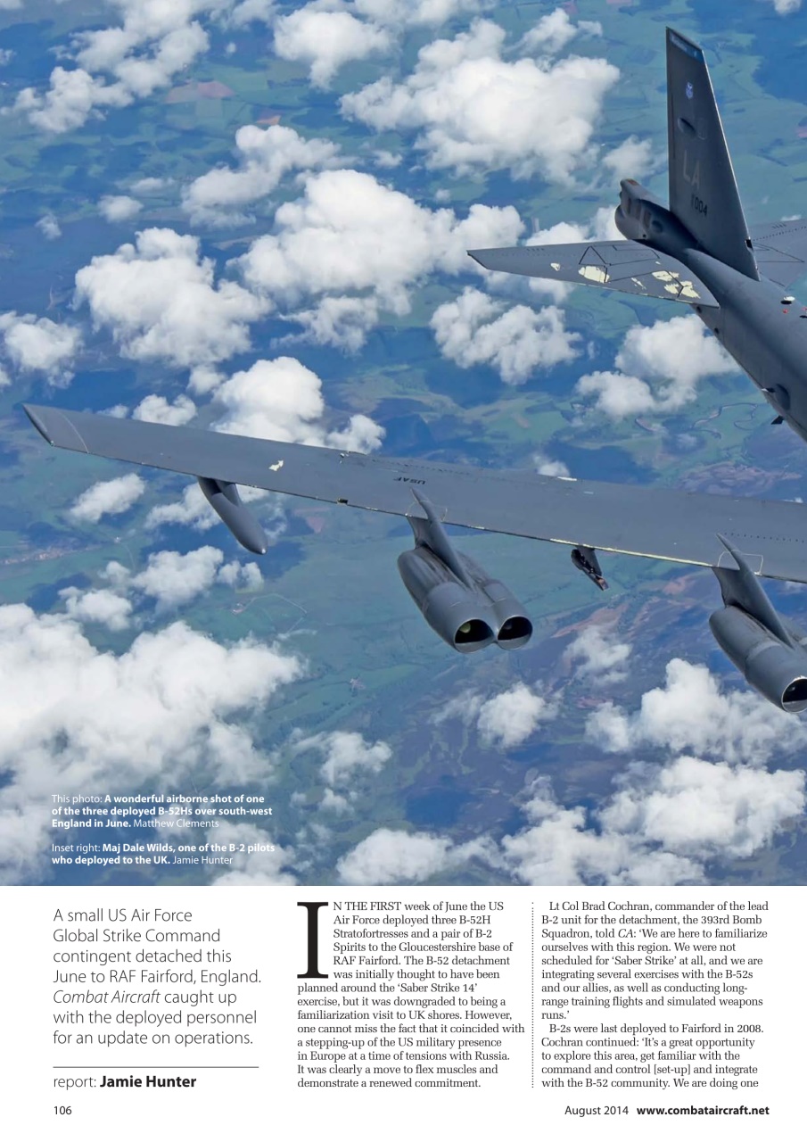Combat Aircraft Journal Preview Pages