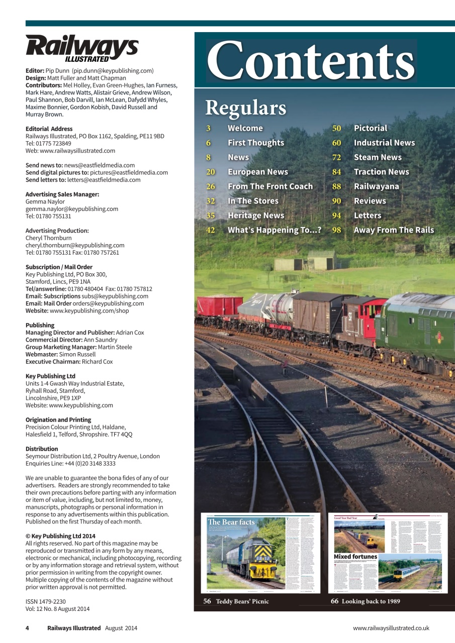 Railways Illustrated Preview Pages