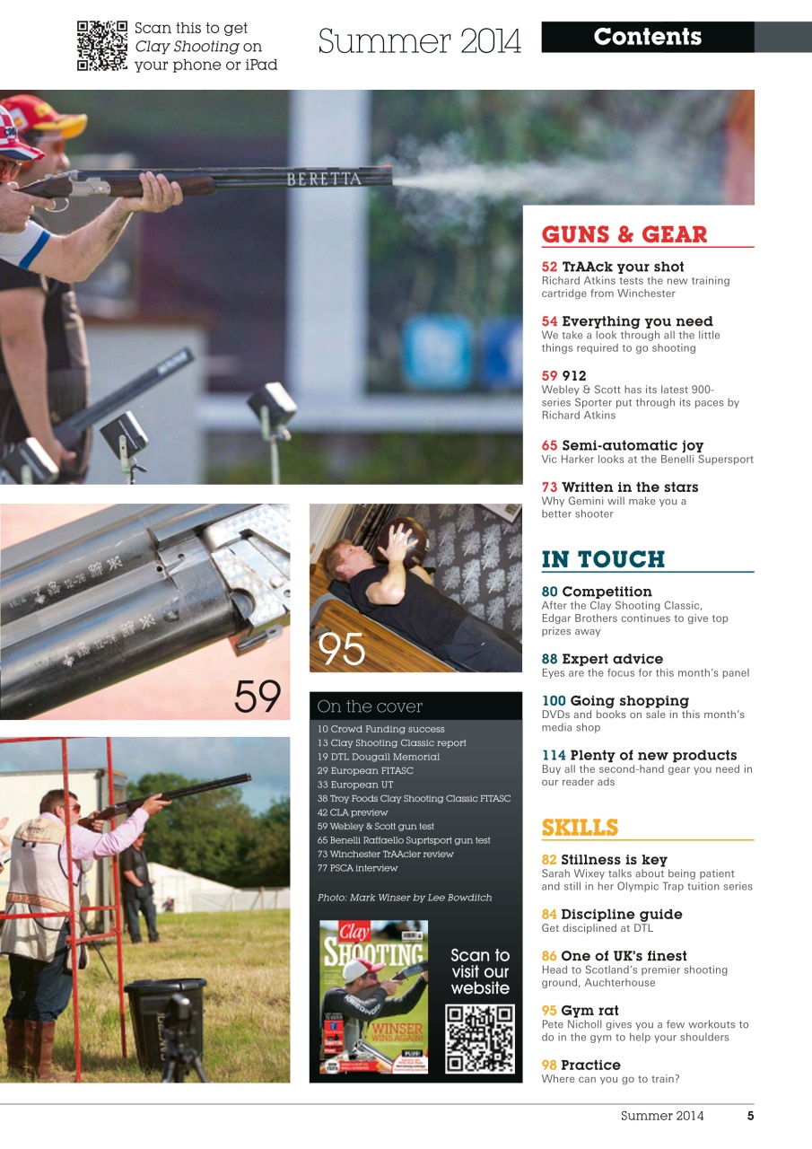 Clay Shooting Preview Pages