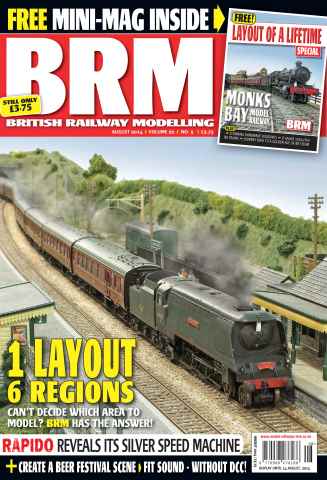 British Railway Modelling (BRM) issue August 2014 *BUMPER PACK*
