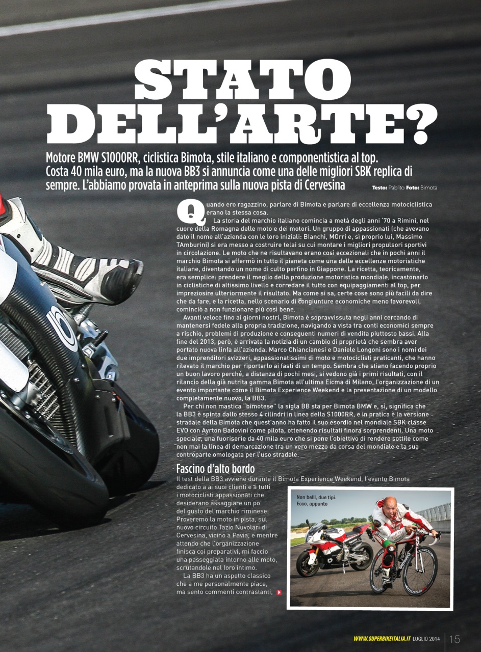 Superbike Italia Preview Pages