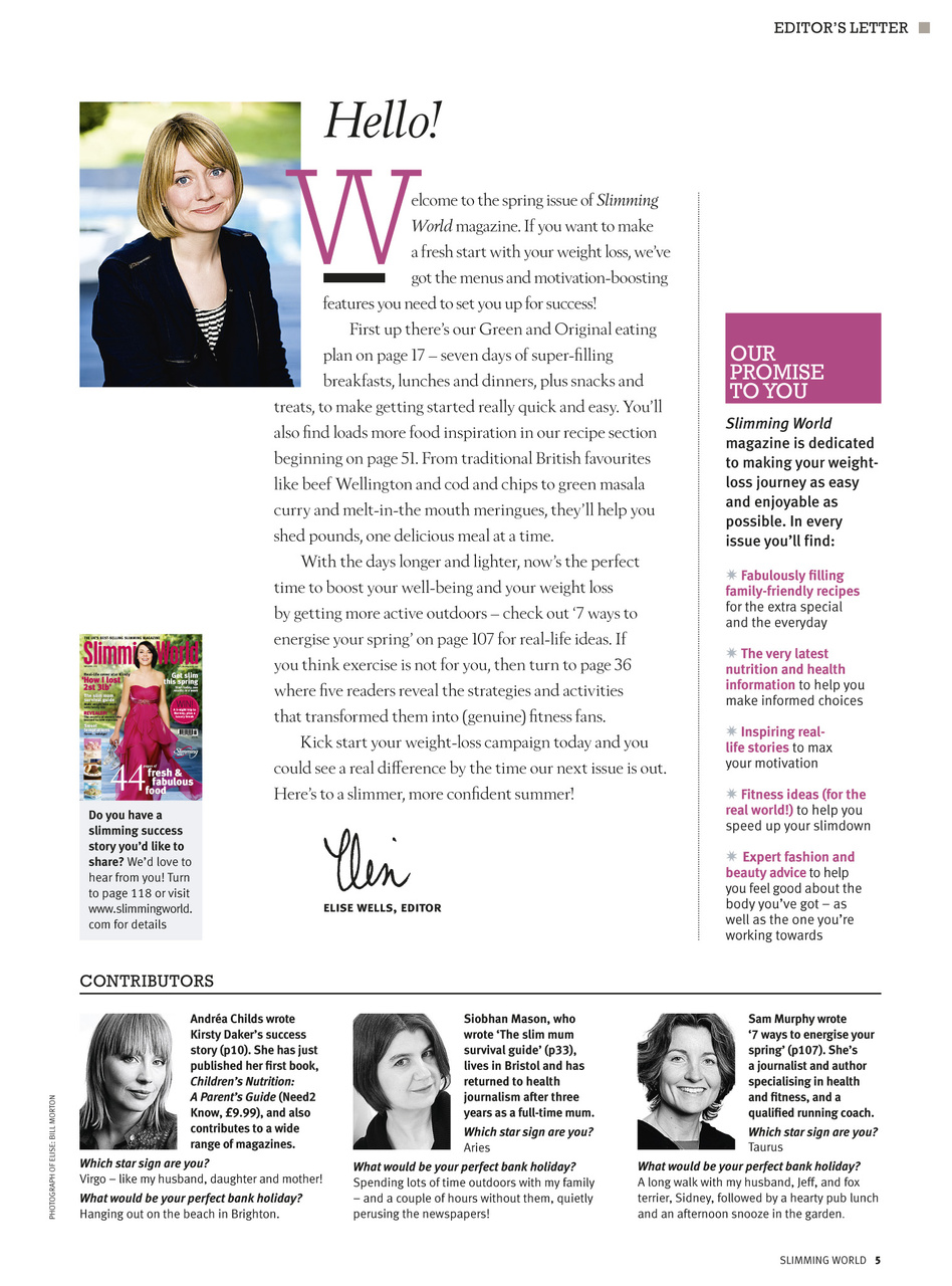 Slimming World Preview Pages